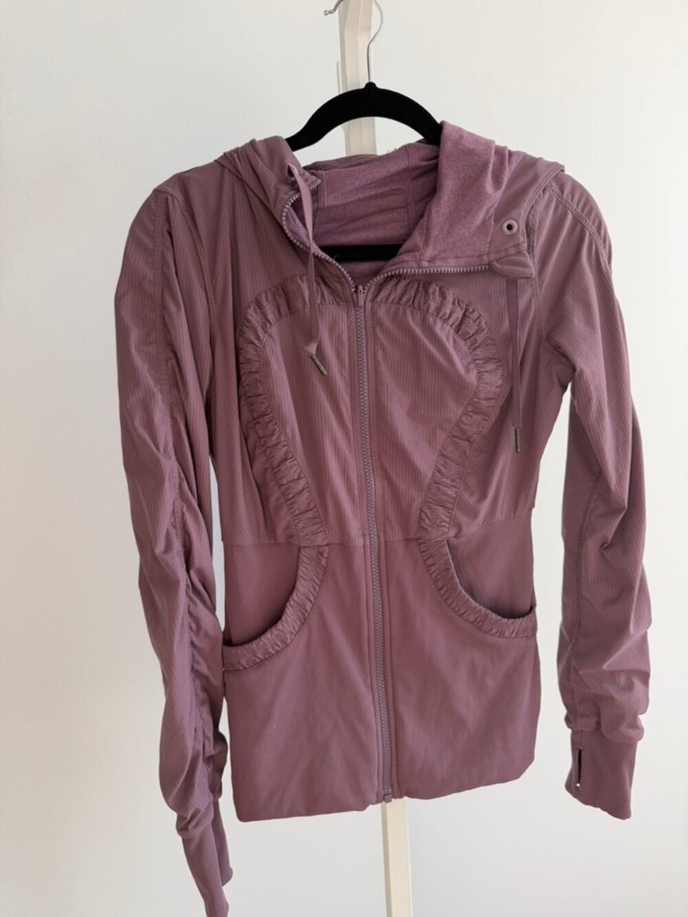 lululemon Purple Zip Up Jacket - Size 6